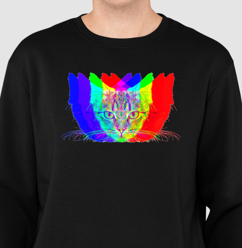 Neon cat