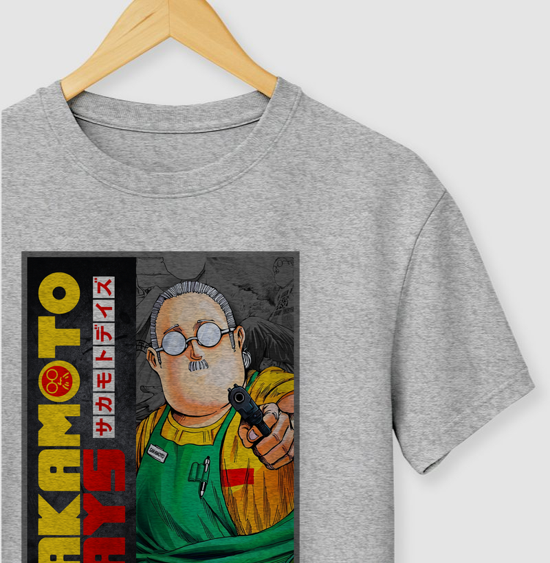 Camiseta Sakamoto Days – O Ex-Assassino Mais Estiloso