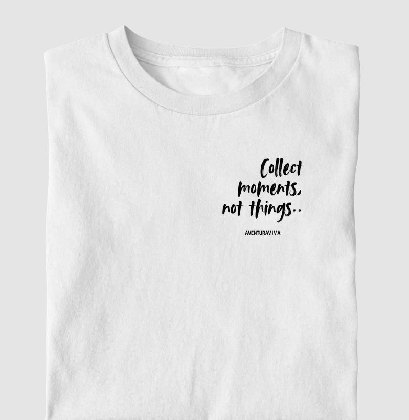 Colecione momentos - minimalista