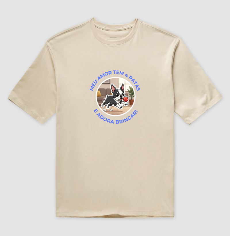 AMOR BOSTON TERRIER - Oversized