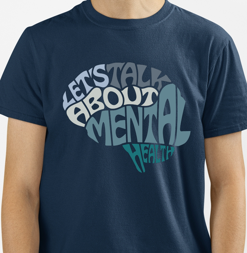 Camiseta-Mental Healt