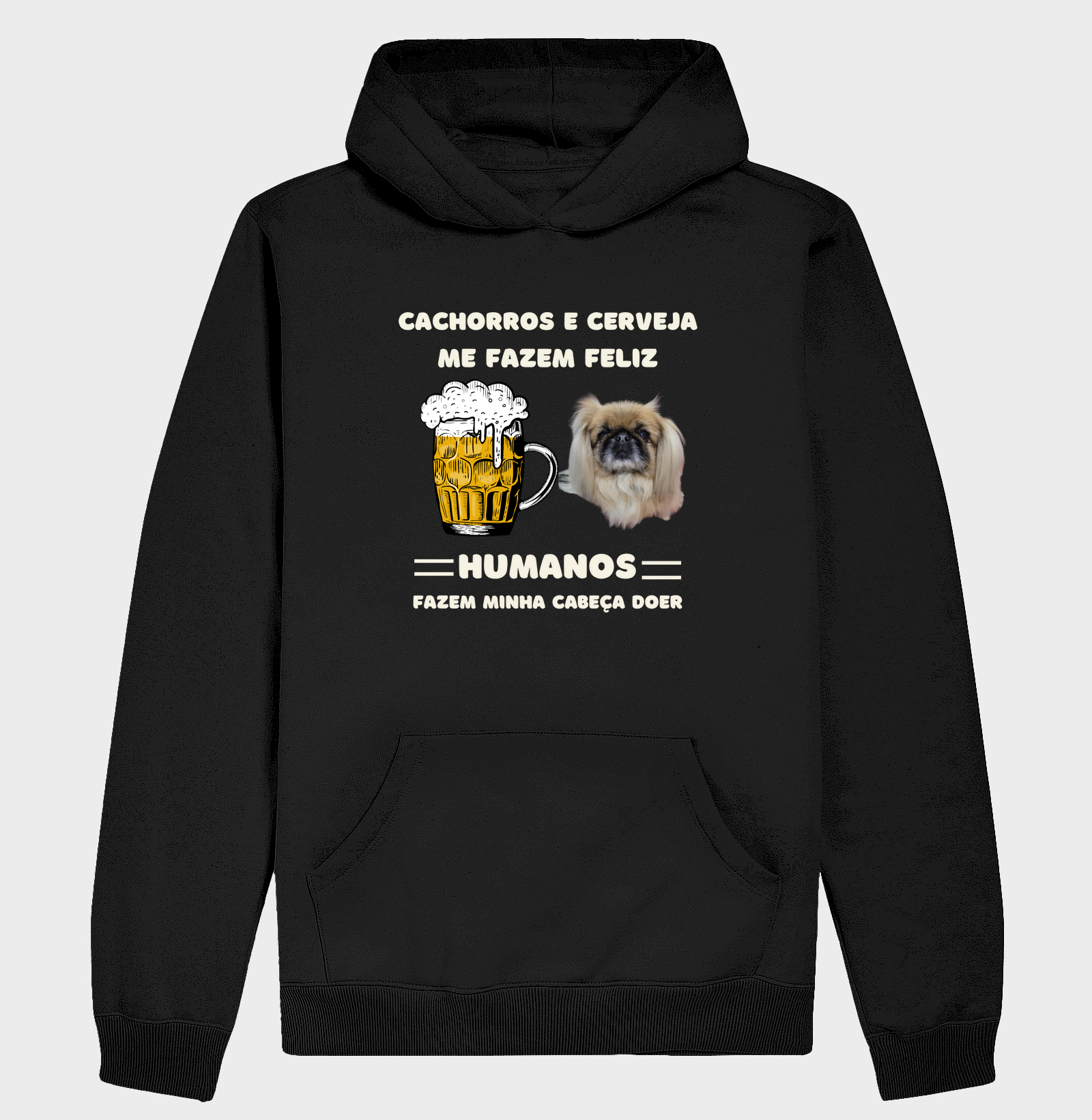 Meg e Cerveja me fazem feliz 