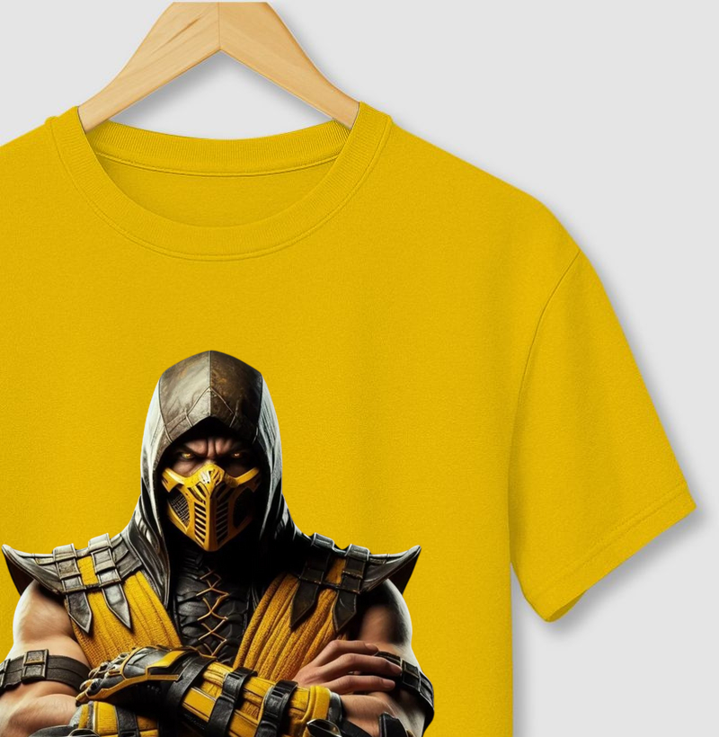 Scorpion 3 - Mortal Kombat - Camiseta geek