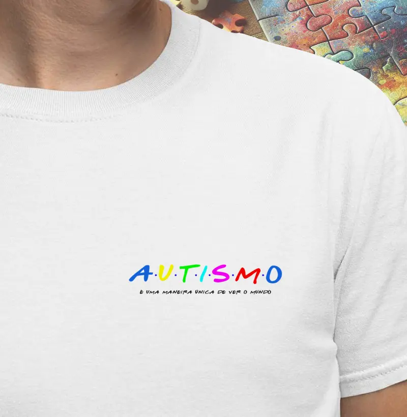 Camiseta Autismo Friends Mini