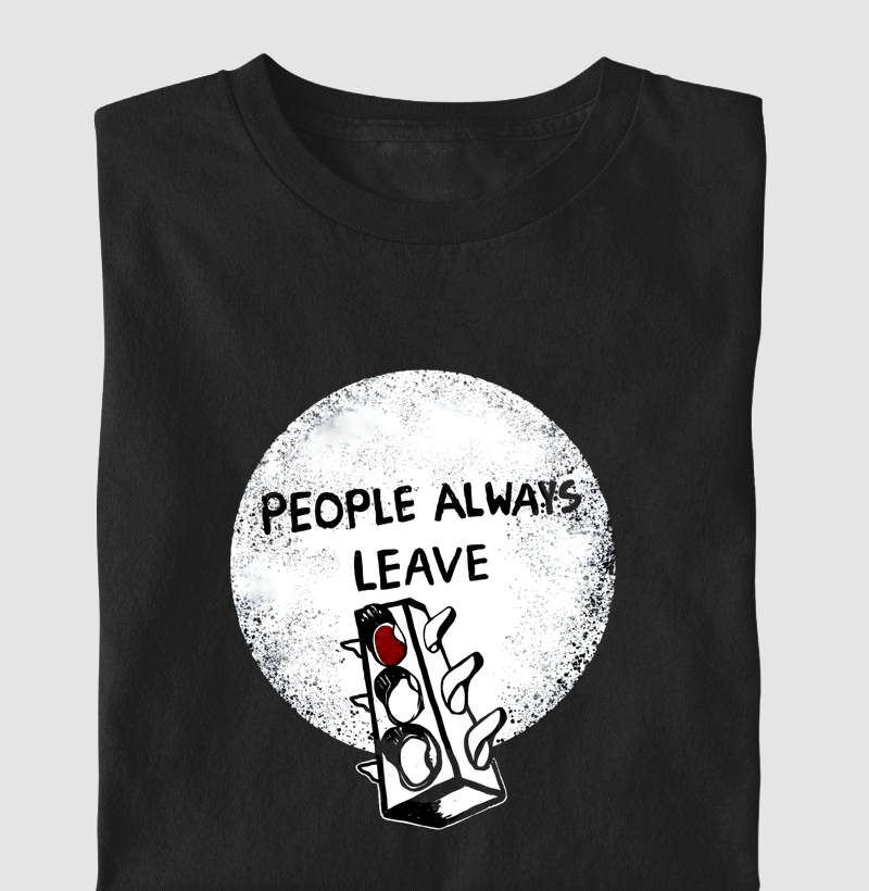 Camiseta People Always Leave — Peyton Sawyer (One Tree Hill)