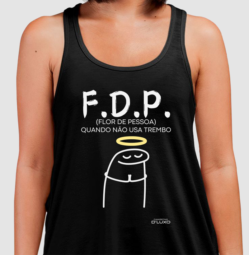 Flor de Pessoa quando não usa Trembo