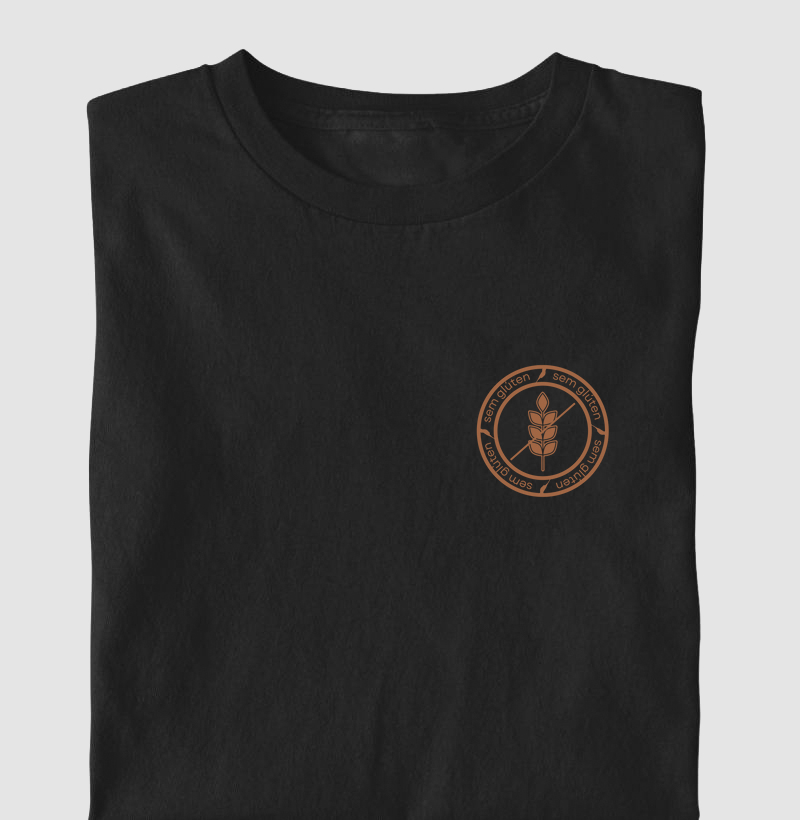 CAMISETA CLÁSSICA SEM GLÚTEN