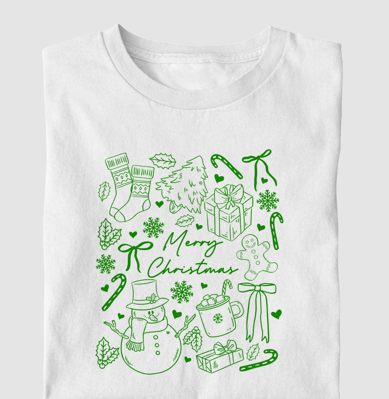 Merry Christmas green