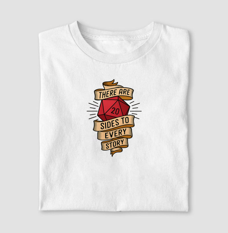 THERE ARE 20 SIDES TO EVERY STORY