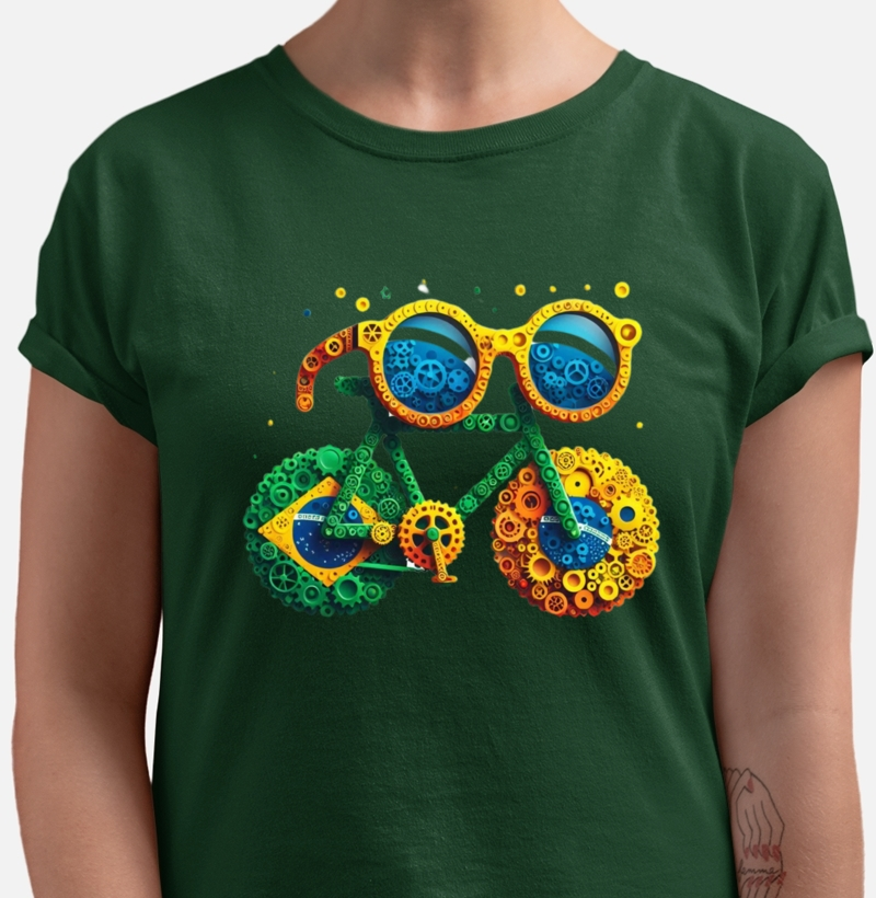Camiseta bike brasil