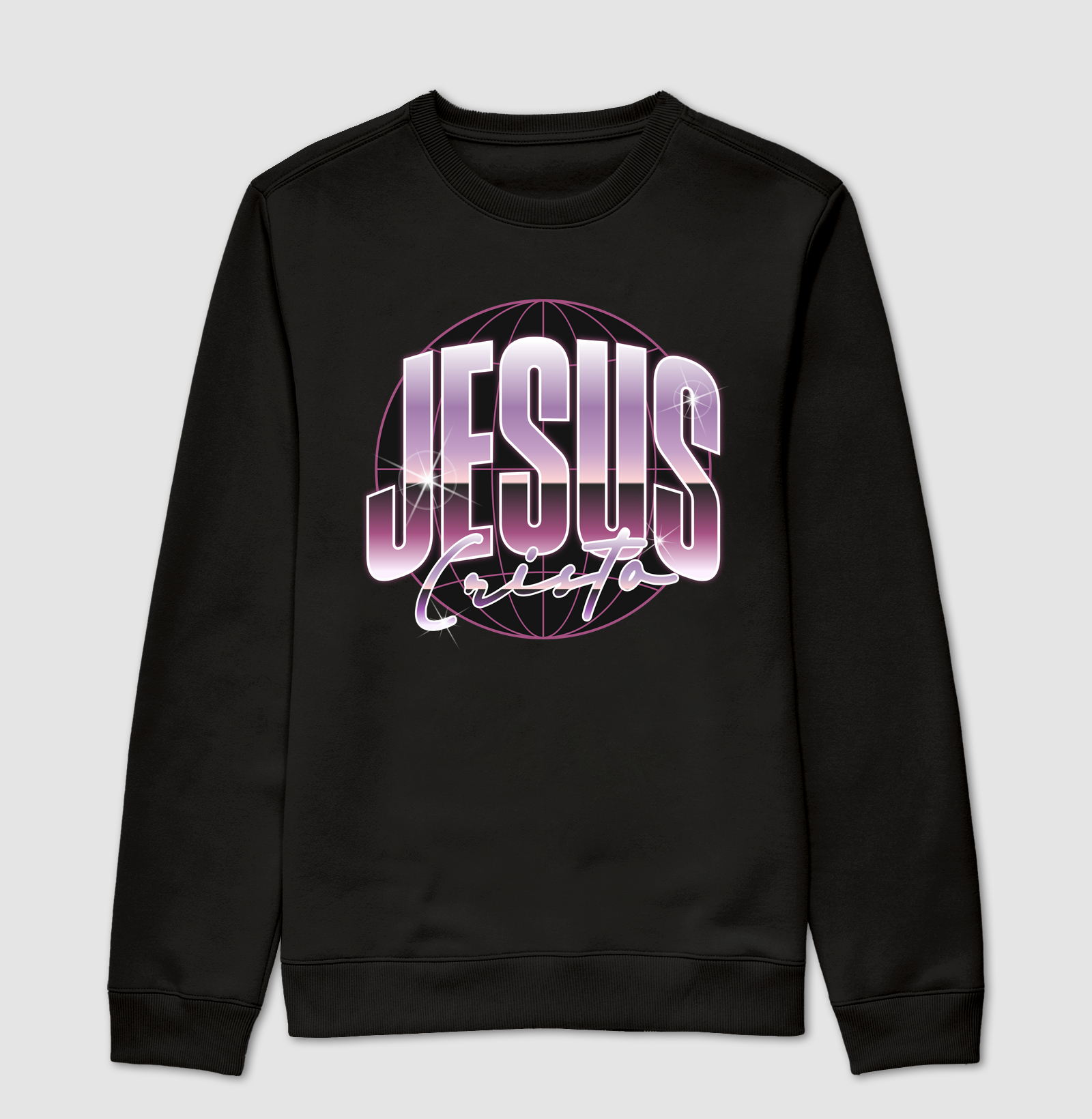 Jesus Cristo - A Luz do Mundo (Moletom Feminino)