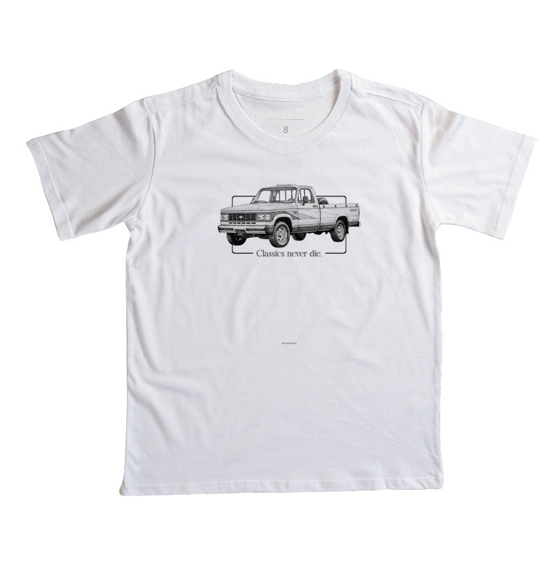 Camiseta Chevrolet D-20 Custom Deluxe - A Lenda do Diesel