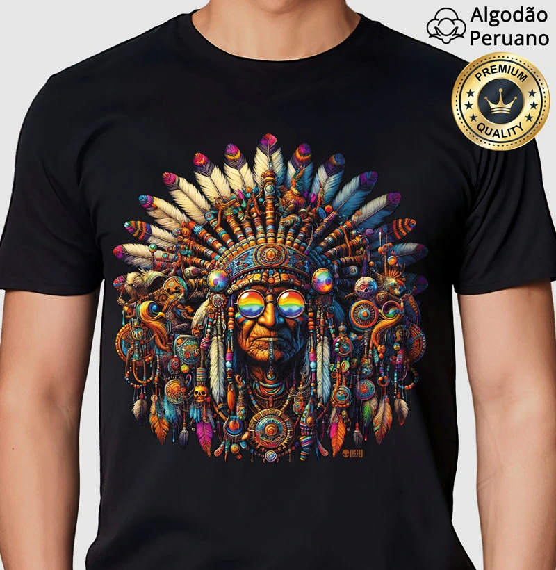 Índio Adornado (Algodão Peruano)