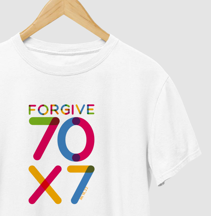 Camiseta Básica "Perdoe 70x7"