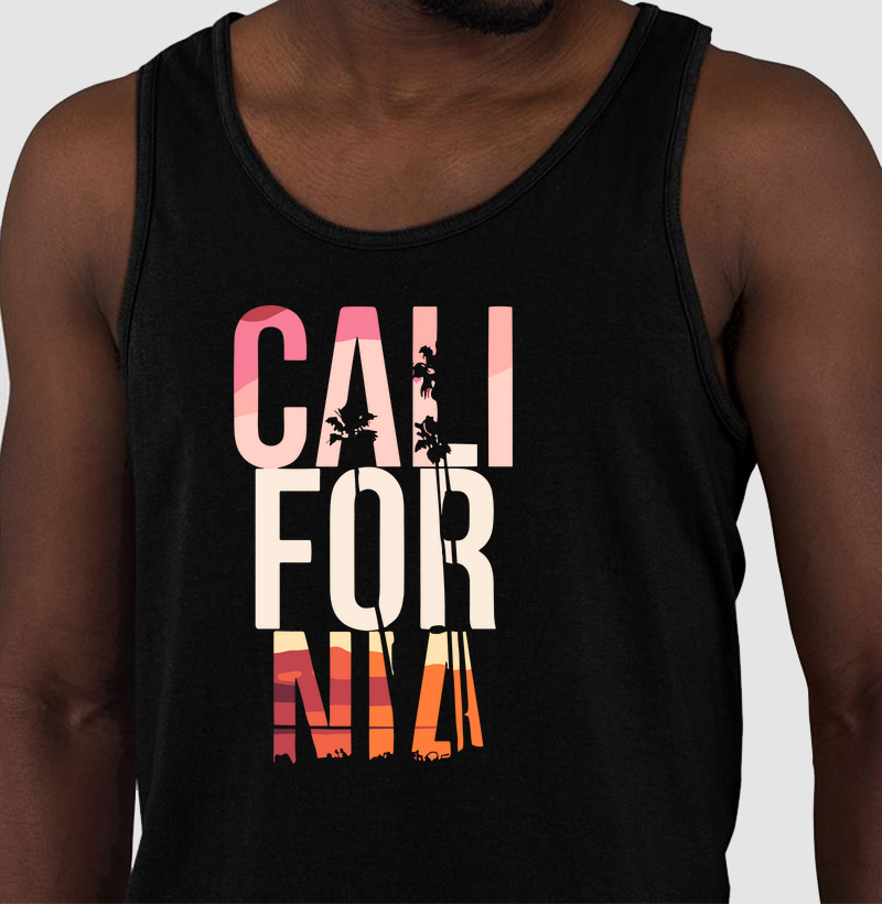 Camiseta Regata - Califórnia