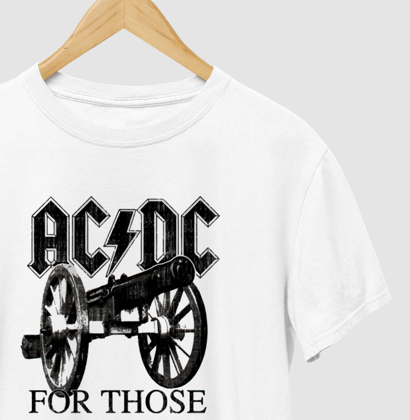 A141 - Camiseta For Those About to Rock – AC/DC