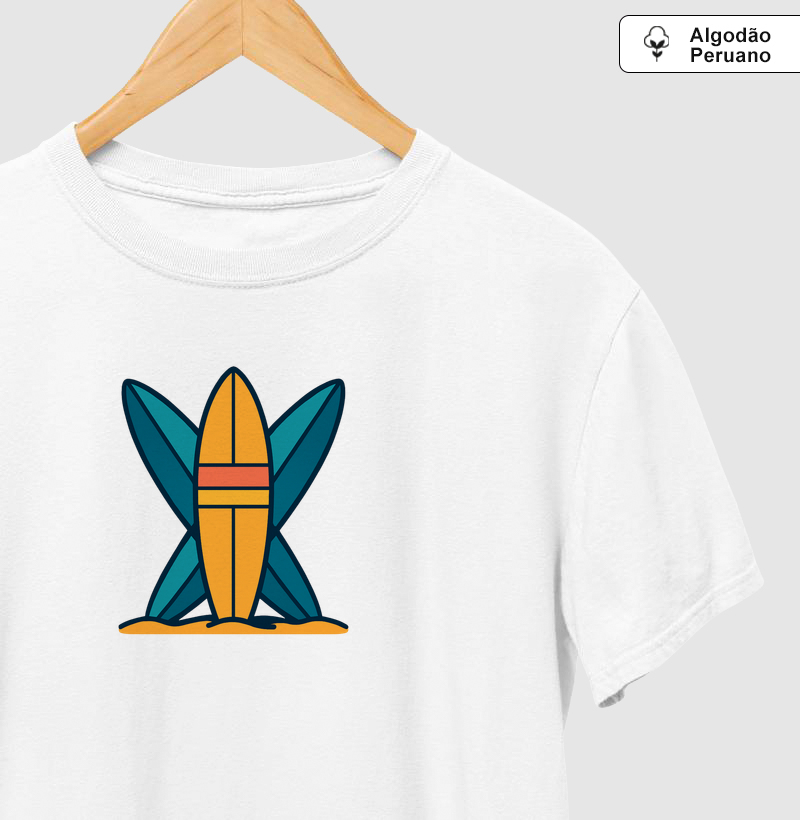Camiseta Peruana Três Pranchas – Praia & Orla | Posto80