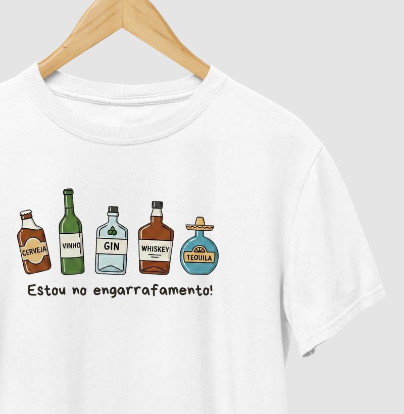 Estou no engarrafamento