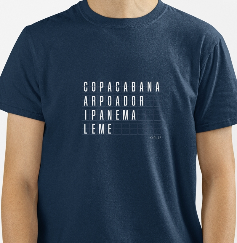 Camiseta Bairros RJ