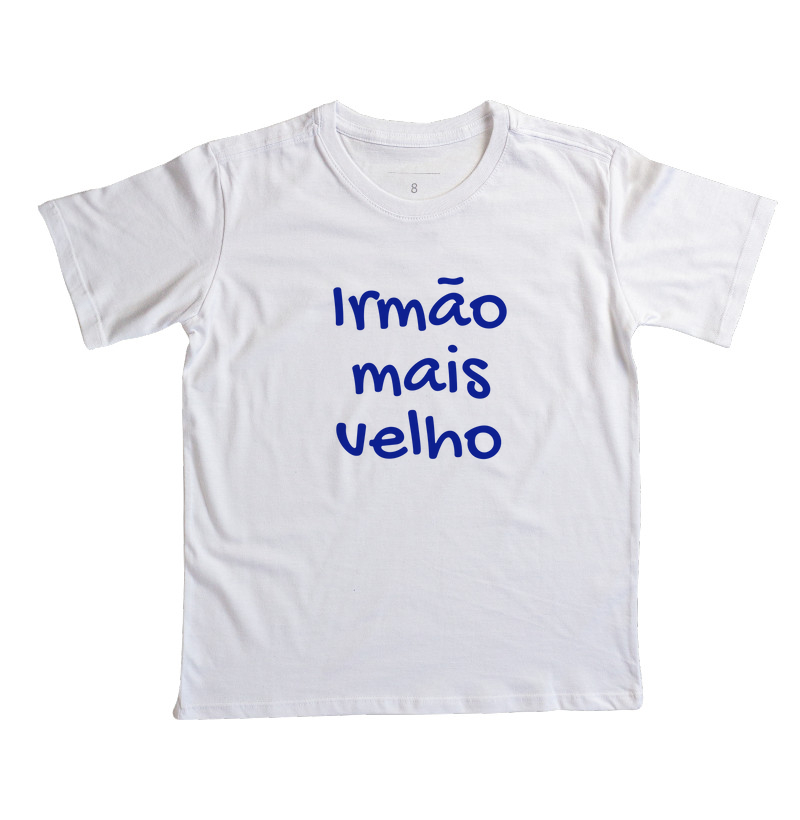 Irmão mais velho (tons azuis, fonte Gochi) (infantil)