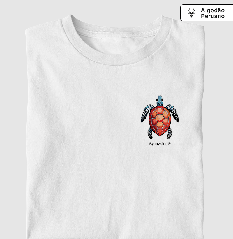 Tartaruga solitária - Algodão Peruano
