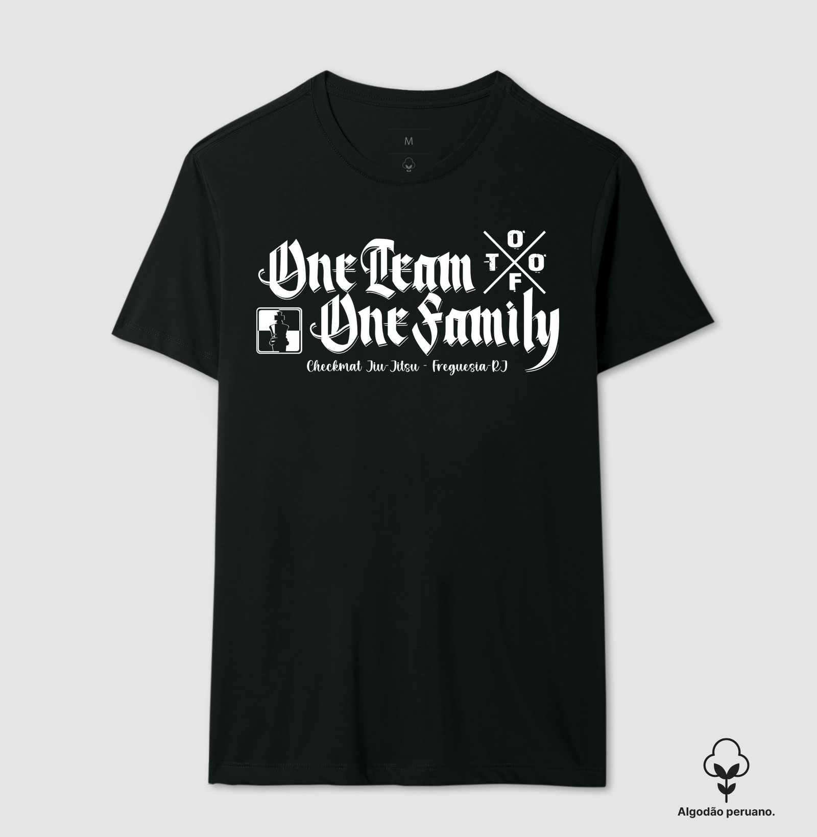 CAMISA ONE TEAM ONE FAMILY CHECKMAT