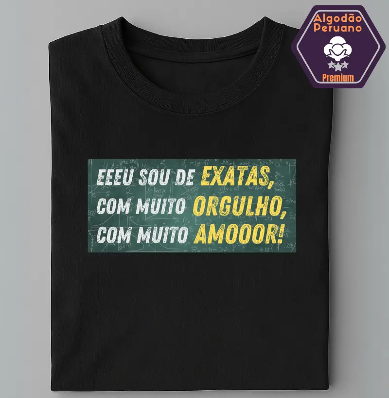 Eu sou de exatas