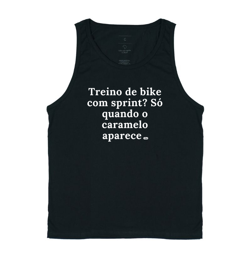 Treino de bike com sprint? Só quando o caramelo aparece!