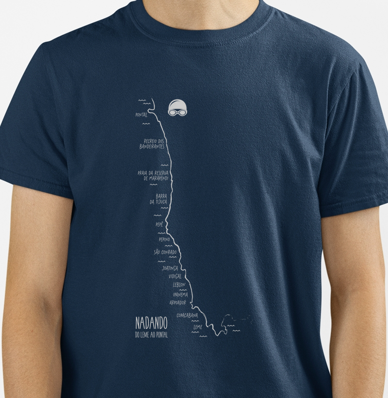 Camiseta Do Leme ao Pontal
