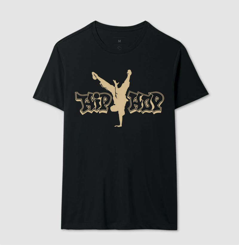 camiseta streetwear HIP-HOP