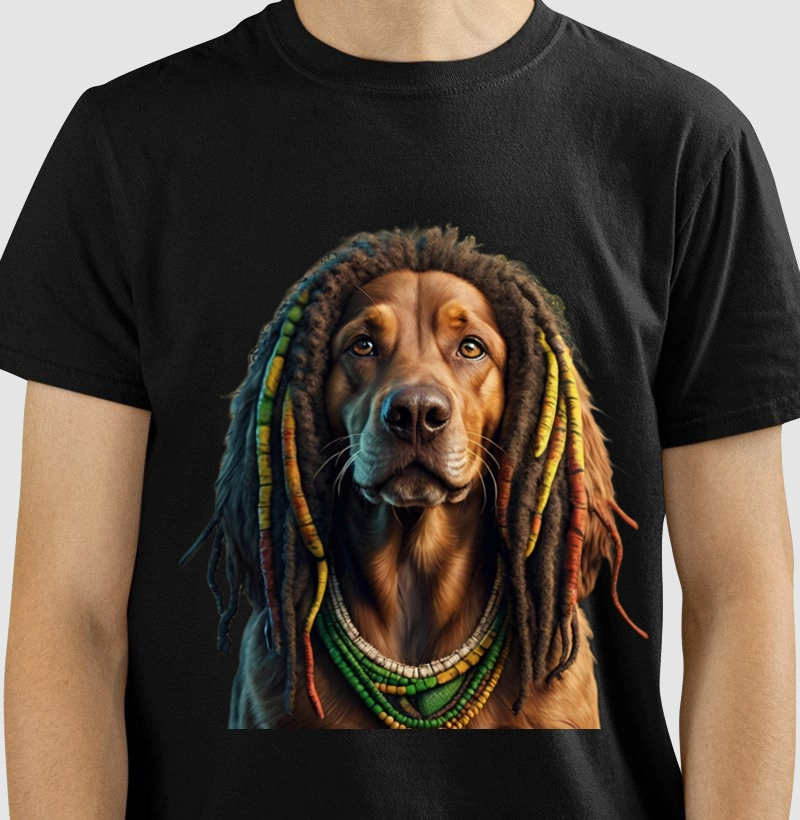 T-SHIRT DOG MARLEY