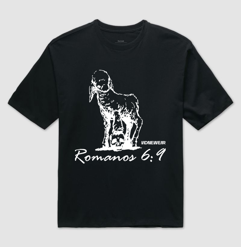 Camiseta "Romanos 6.9"