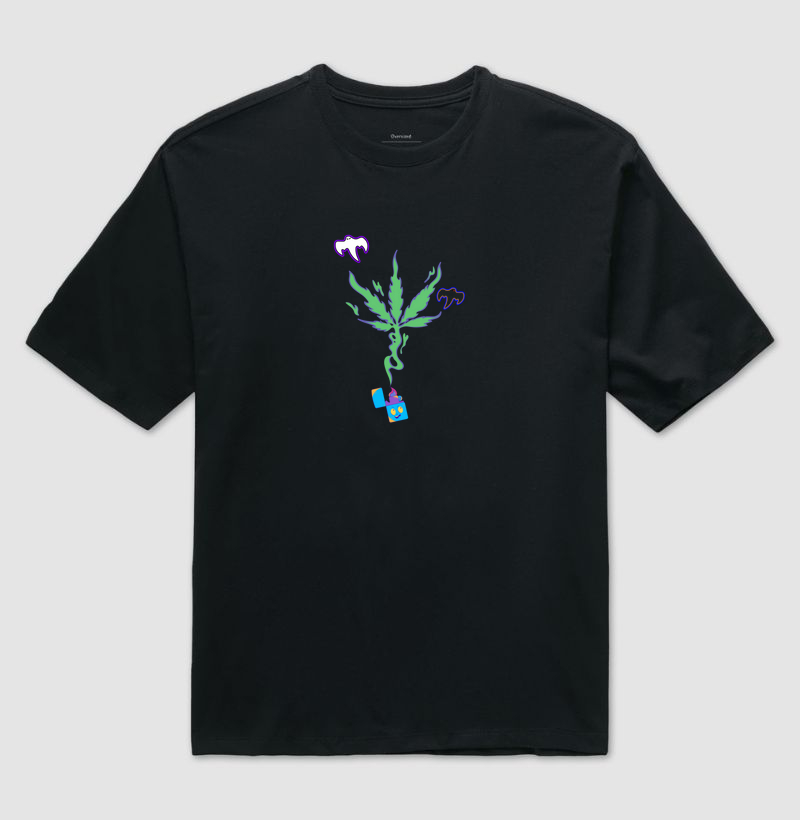 Camiseta Ghosting Oversized