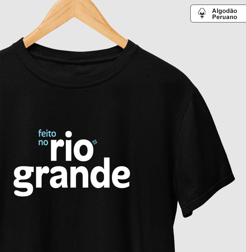 Camiseta Premium FEITO no Rio Grande
