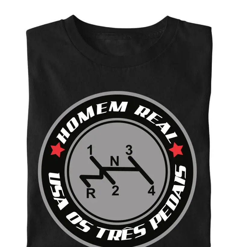 Camiseta Homem Real Usa Os Três Pedais - Aircooled