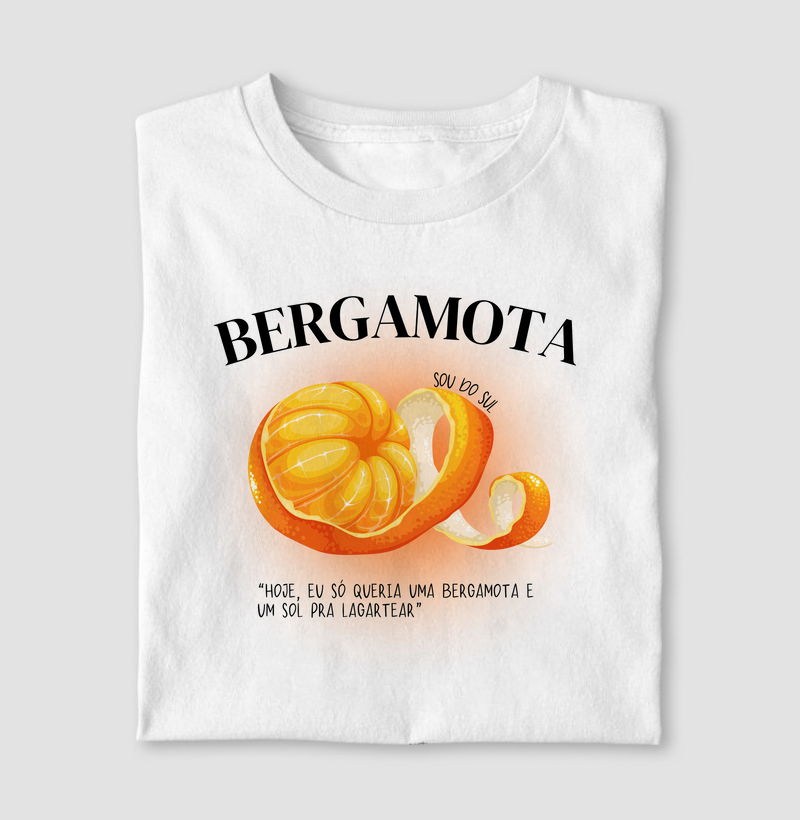 CAMISETA BERGAMOTA E LAGARTEAR
