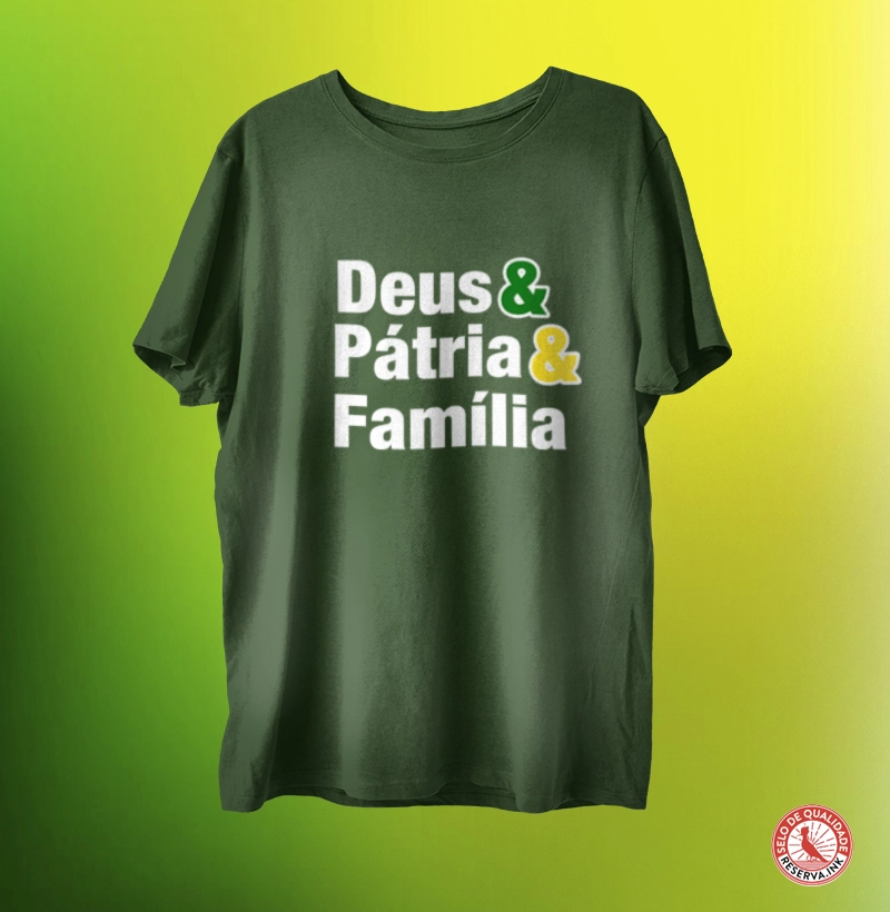 T Shirt Unissex Patria 