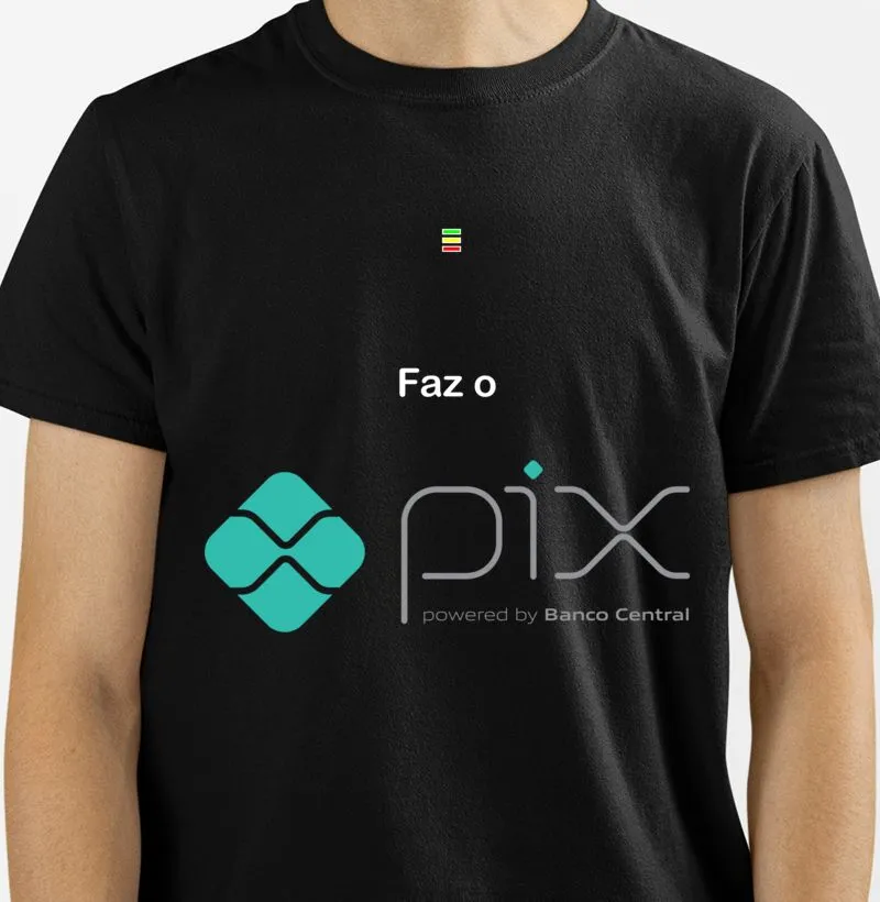 Camiseta faz o pix ZAIRE Clothing