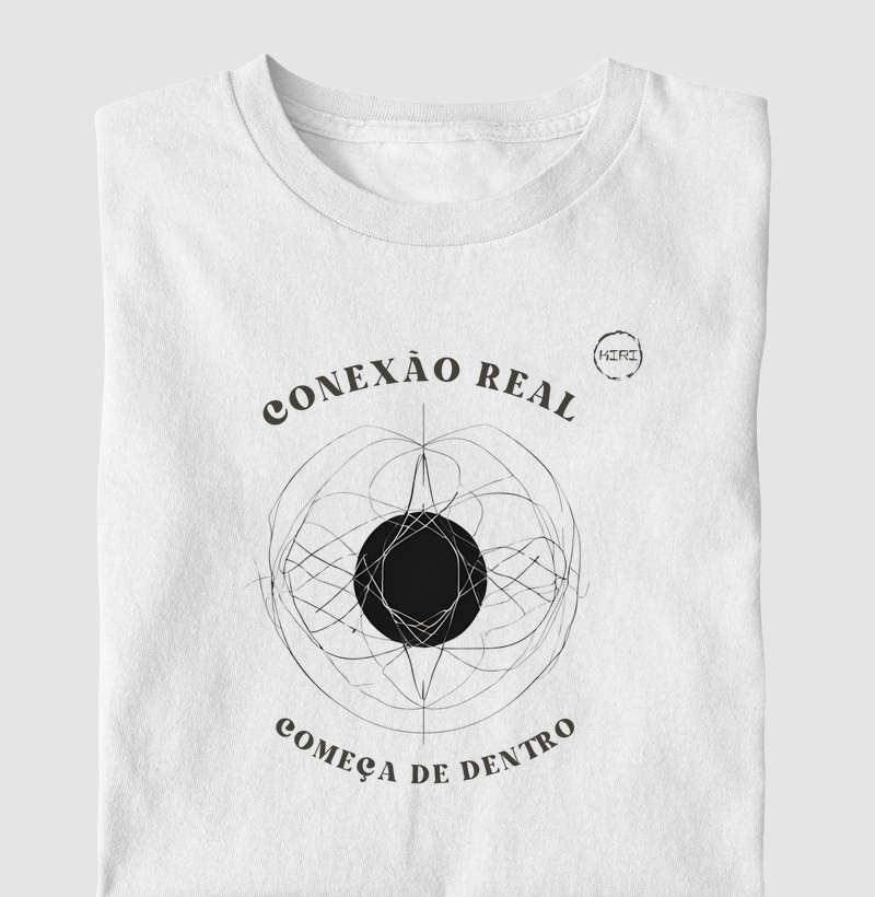 Camiseta KIRI - Conexão Real começa de Dentro - Min