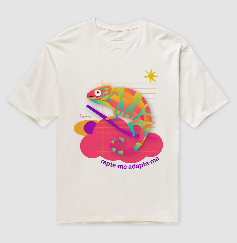 Oversized Unissex Camaleão