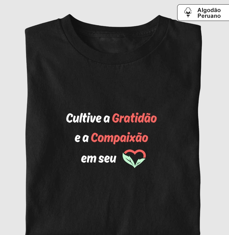 Gratidão e compaixão - malha peruana