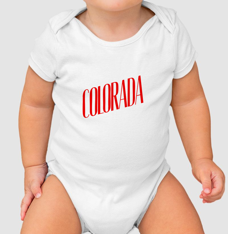 Body Infantil Colorada 2