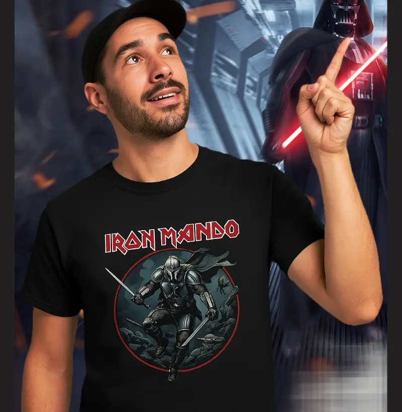 camisa iron maden