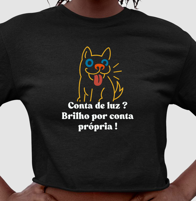 Conta de luz? Brilho por conta própria!