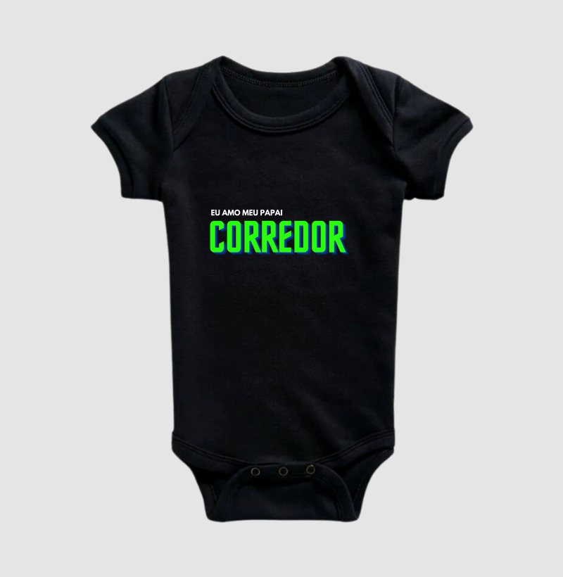 Eu amo meu papai corredor