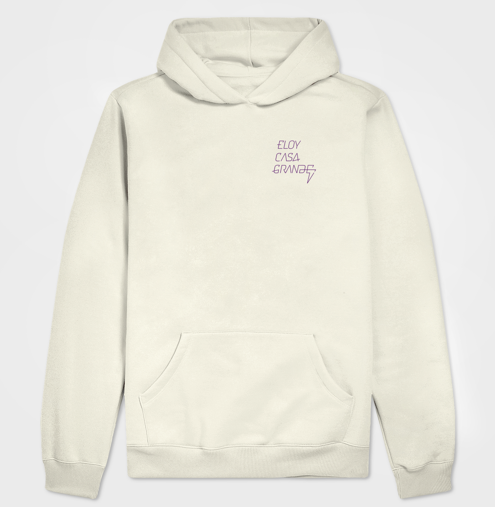 Hoodie Moletom Oficial Eloy Casagrande #02 - Branca Manga Longa