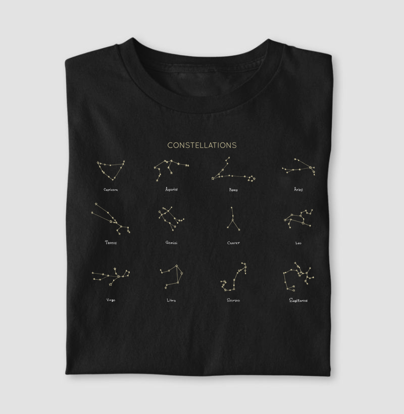Camiseta SIGNOS - CONSTELAÇÕES