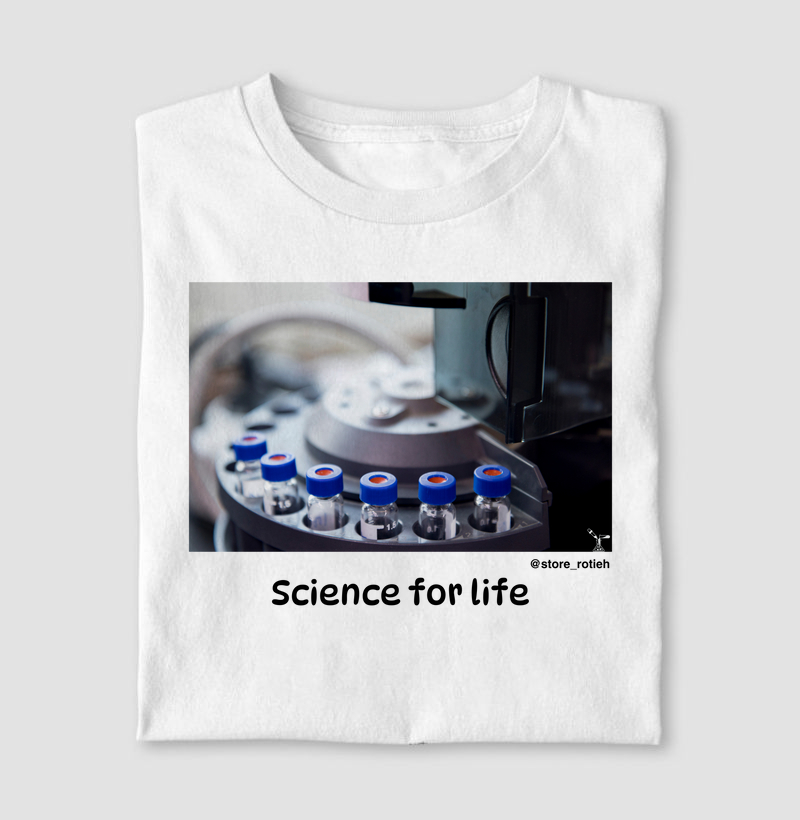 Camiseta Análise HPLC