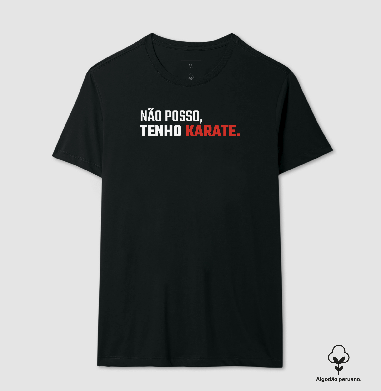 Não posso, tenho karate.