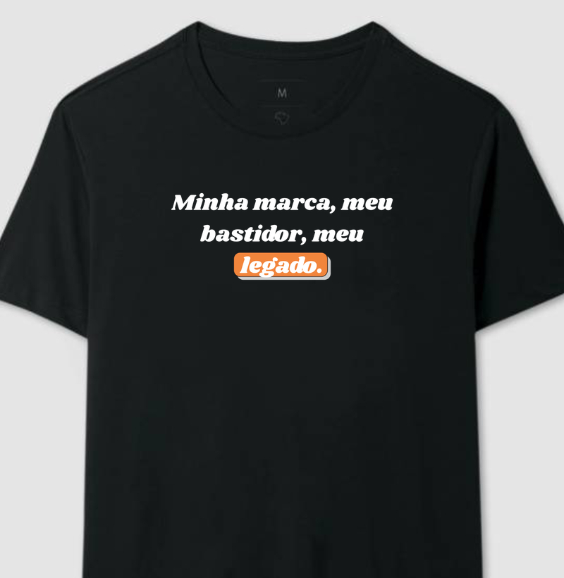 Minha marca, meu bastidor, meu legado.